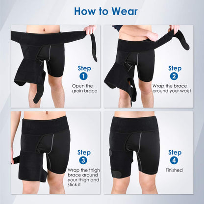 Hip Thigh Support Brace