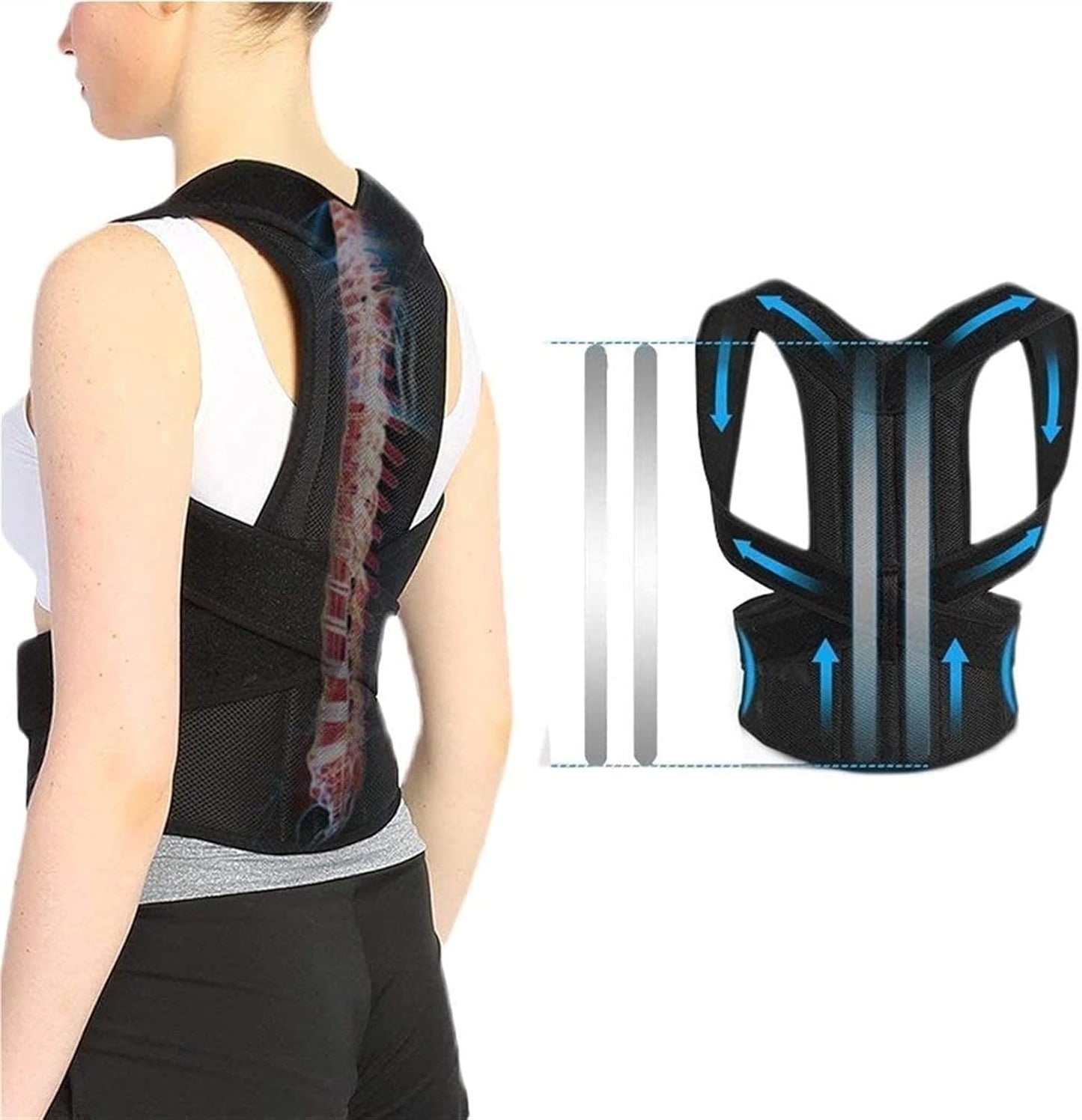 Humpback posture correction belt