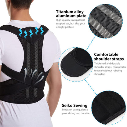 Humpback posture correction belt