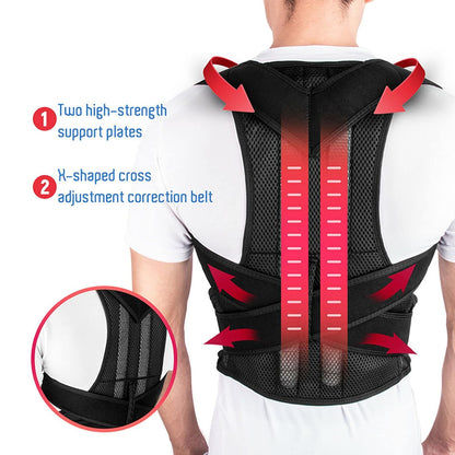 Humpback posture correction belt